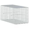 vidaXL Gabione mit 3,5 mm Draht und 5x5 cm Maschen 50x100x50 cm