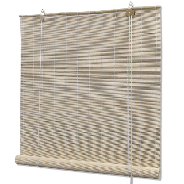 vidaXL Bambusrollos Natur 4 Stk. 120x160 cm