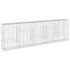 vidaXL Gabione mit Deckel 500x50x150 cm Verzinktes Eisen