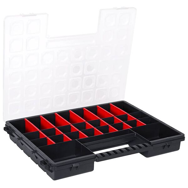 vidaXL Sortimentsk&auml;sten 5 Stk. Verstellbare Trennw&auml;nde 385x283x50 mm