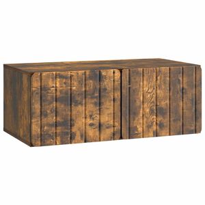 vidaXL Wandmontierter TV-Schrank Ger&auml;ucherte Eiche 78,5 x 41 x 30 cm