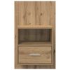vidaXL Nachttisch 2 pcs Artisan-Eiche 50 x 32.5 x 80cm Holzwerkstoff