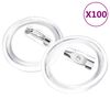 vidaXL Button-Set mit Anstecknadel 100 Stk. Acryl 25 mm