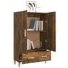 vidaXL Highboard Räuchereiche 70x31x115 cm Holzwerkstoff
