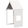 vidaXL Dach f&uuml;r Kinderbett Wei&szlig; 55x99x139,5 cm Massivholz Kiefer