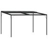 vidaXL Pavillon mit Dach Anthrazit 4x3x2,5 m Aluminium und Stahl