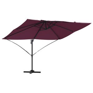 vidaXL Sonnenschirm 351 x 250 x 260 cm Polyester und Aluminium