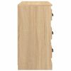 vidaXL Sideboard Sonoma-Eiche 70x35,5x67,5 cm Holzwerkstoff