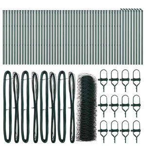 vidaXL Zaunpfosten Gr&uuml;n