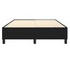 vidaXL Boxspringbettgestell Schwarz 140x200 cm Stoff