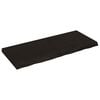 vidaXL Tischplatte Dunkelbraun 120x50x(2-6)cm Massivholz Eiche