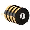 vidaXL Selbstklebendes Schaumstoffband 4 pcs Schwarz 30mm x 5m