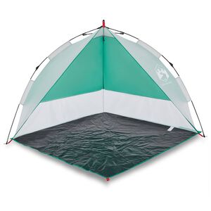 vidaXL Strandzelt Seegr&uuml;n Quick Release Wasserdicht