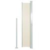 vidaXL Ausziehbare Seitenmarkise 170&times;300 cm Creme