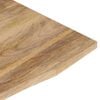 vidaXL Schreibtischplatte mit Aussparung 140x60x2,5cm Massivholz Mango