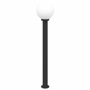 vidaXL Pollerleuchte 120 cm Schwarz IP44