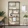 vidaXL B&uuml;cherregal Artisan-Eiche 81 x 36 x 176 cm Holzwerkstoff