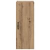 vidaXL Wandschrank Artisan-Eiche 34,5 x 34 x 90 cm Holzwerkstoff