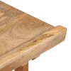 vidaXL Zeichentisch Mangoholz Massiv 116 x 50 x 76 cm