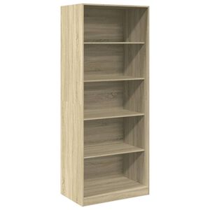vidaXL Kleiderschrank Sonoma-Eiche 80x50x200 cm Holzwerkstoff