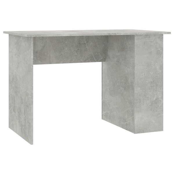 vidaXL Schreibtisch Betongrau 110x60x73 cm Holzwerkstoff