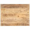vidaXL Tischplatte Massivholz Mango 25-27 mm 80x60 cm