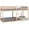 vidaXL Etagenbett 80x200 cm Massivholz Kiefer