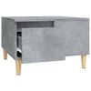 vidaXL Couchtisch Betongrau 55x55x36,5 cm Holzwerkstoff