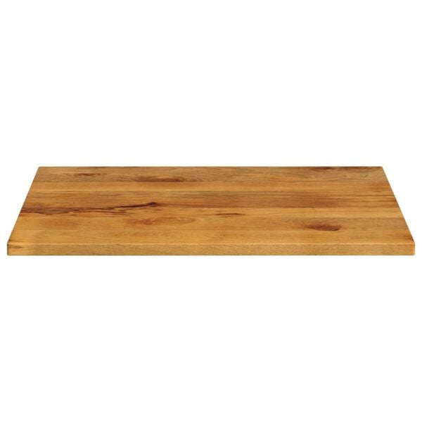 vidaXL Tischplatte 110x80x2,5 cm Rechteckig Massivholz Mango
