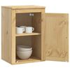 vidaXL Schrank mit Regal Honig 60 x 32 x 40 cm Massives Kiefernholz
