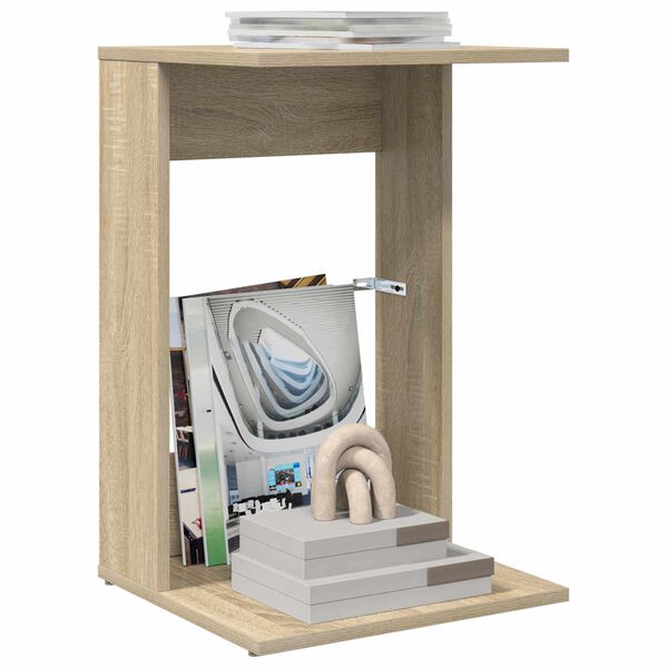 vidaXL Beistelltisch Sonoma-Eiche 40 x 38 x 62,5 cm Holzwerkstoff
