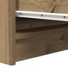 vidaXL Sideboard Artisan-Eiche 37,5x35x76 cm Holzwerkstoff