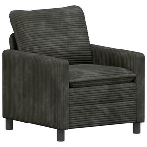 vidaXL Sofa Anthrazit 76 x 81 x 87,5 cm Polyester