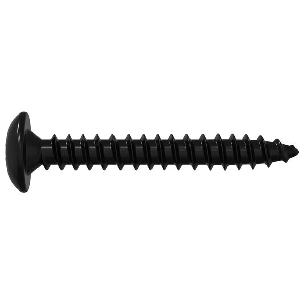 vidaXL Gewindeschneider Nagel 2 pcs Schwarz M4 x 28 mm Stahl