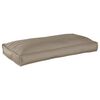 vidaXL Kissen Taupe 150 x 40 x 8 cm Oxford-Stoff