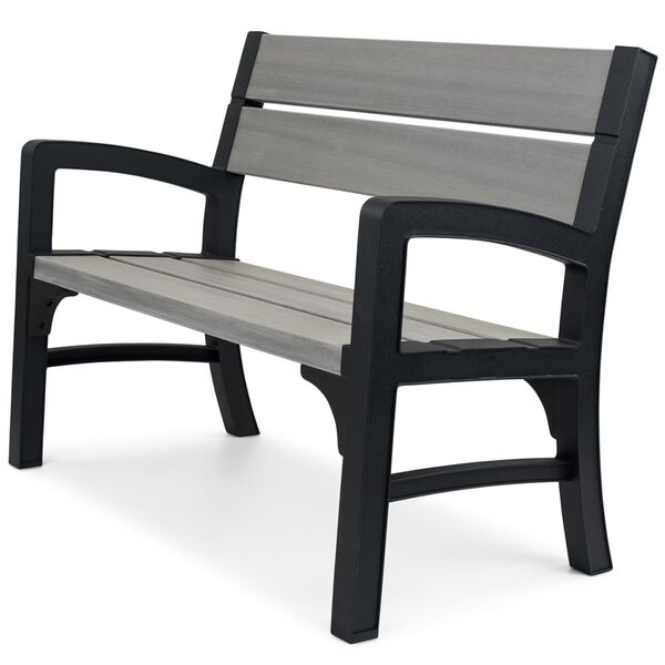 Keter Gartenbank Montero 2-Sitzer Grau 233309