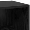 vidaXL Sideboard Schwarz Eichen-Optik 34,5 x 32,5 x 90 cm