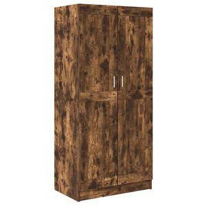 vidaXL Kleiderschrank R&auml;uchereiche 82,5x51,5x180 cm Holzwerkstoff