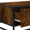 vidaXL Couchtisch R&auml;uchereiche 90x57x35 cm Holzwerkstoff und Metall