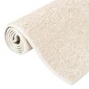 vidaXL Teppich Weich Rutschfest 115x170 cm Beige
