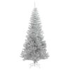 vidaXL Weihnachtsbaum mit 300 LEDs mit St&auml;nder Silber 240 cm PET