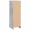 vidaXL Badezimmerschrank Betongrau 30x30x95 cm Holzwerkstoff