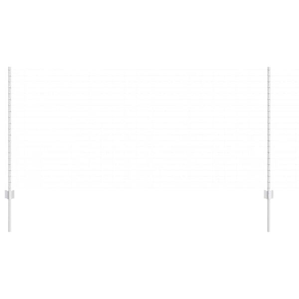 vidaXL Zaunpfosten 88 pcs Silber 160 cm Stahl