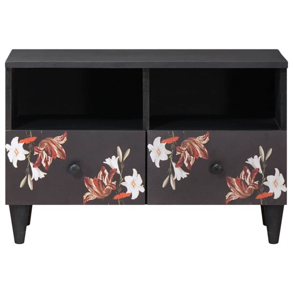 vidaXL Stauraumschränke Mehrfarbig 70 x 33,5 x 46 cm Massivholz Mango