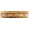 vidaXL Tischplatte mit Baumkante 160x40x2,5 cm Raues Mango Massivholz