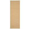 vidaXL Teppich Natur Sisal 100x300 cm