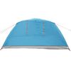 vidaXL Campingzelt 4 Personen Blau Wasserdicht