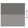 vidaXL Verdunkelungsrollo Grau 150x150cm Stoffbreite 146,6cm Polyester