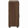 vidaXL Sideboard Braun Eichen-Optik 88,5 x 30,5 x 73 cm Holzwerkstoff