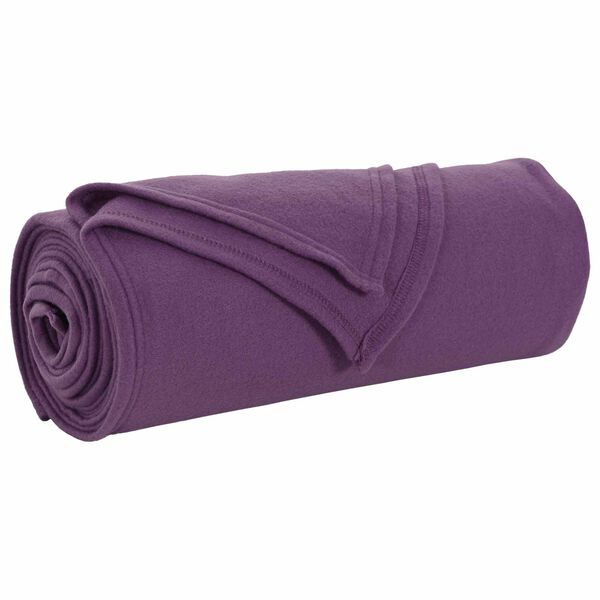 vidaXL Wohndecken 6 pcs Lila 240 x 220 cm Fleece